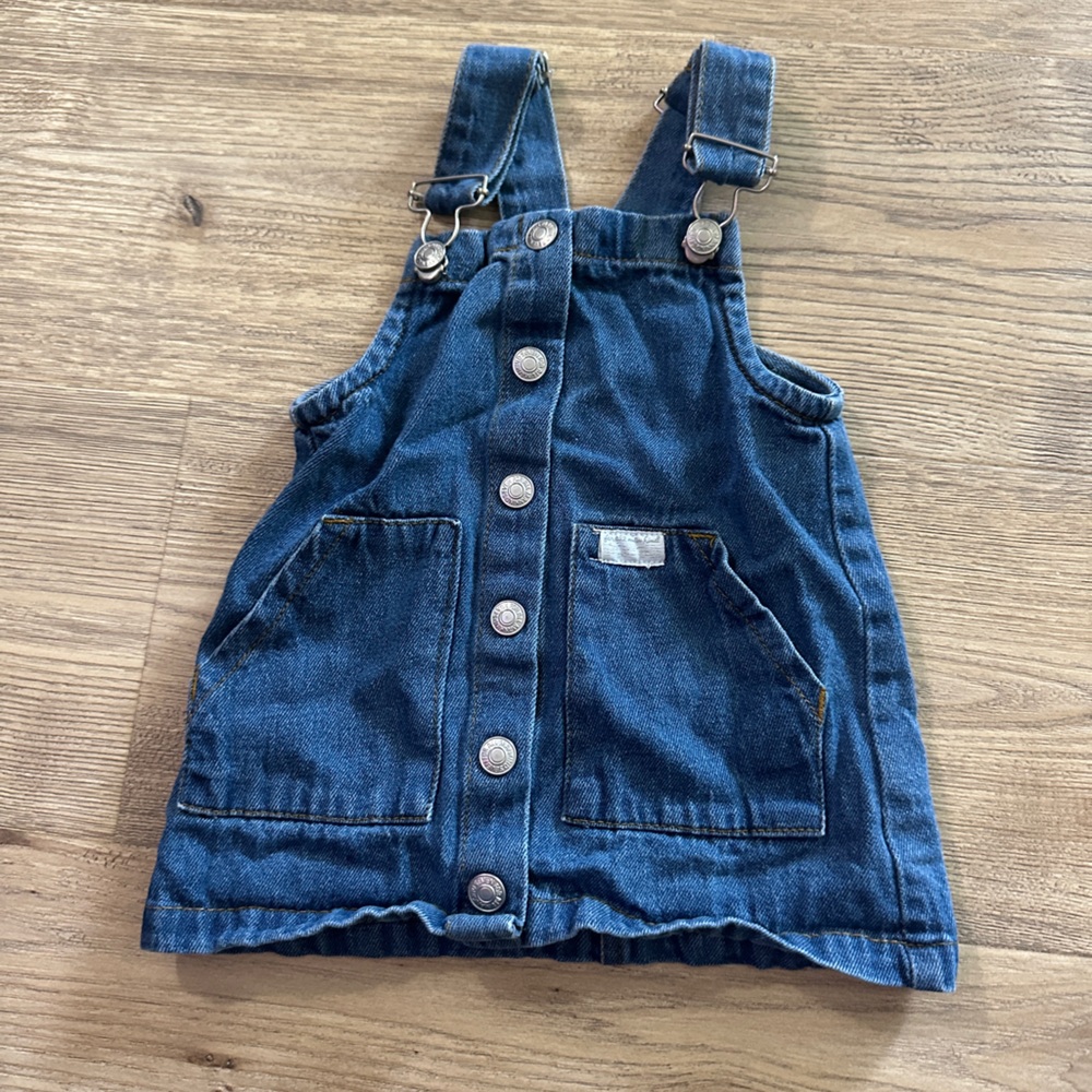 Blue Jean Overall dress